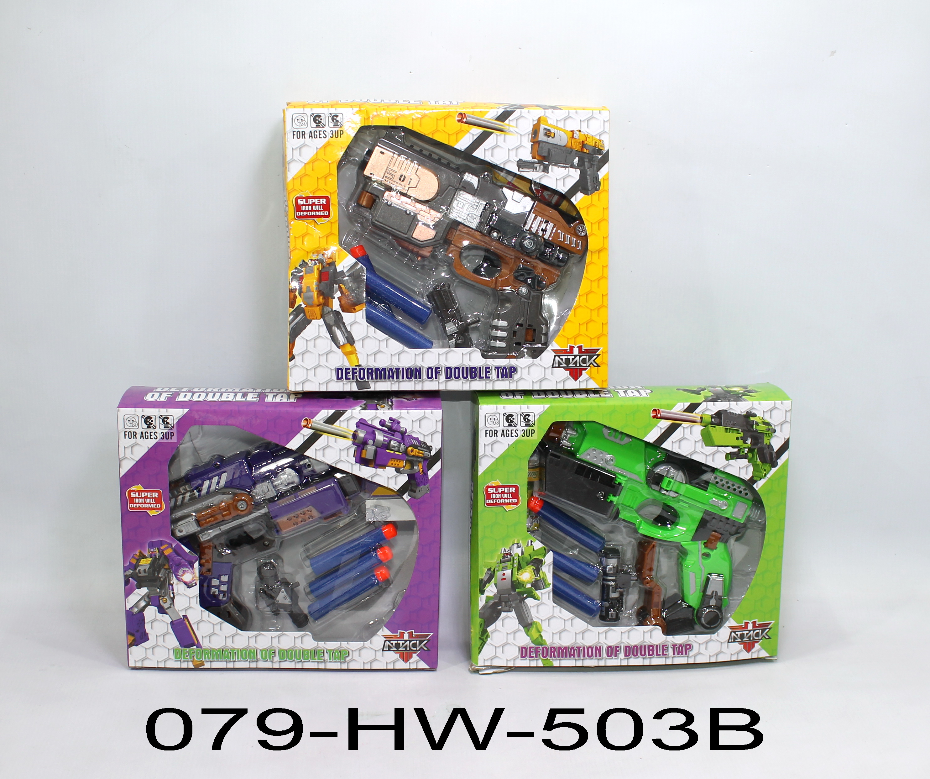 Pistol Gabus Deformation Of Double Top Box Window @96 