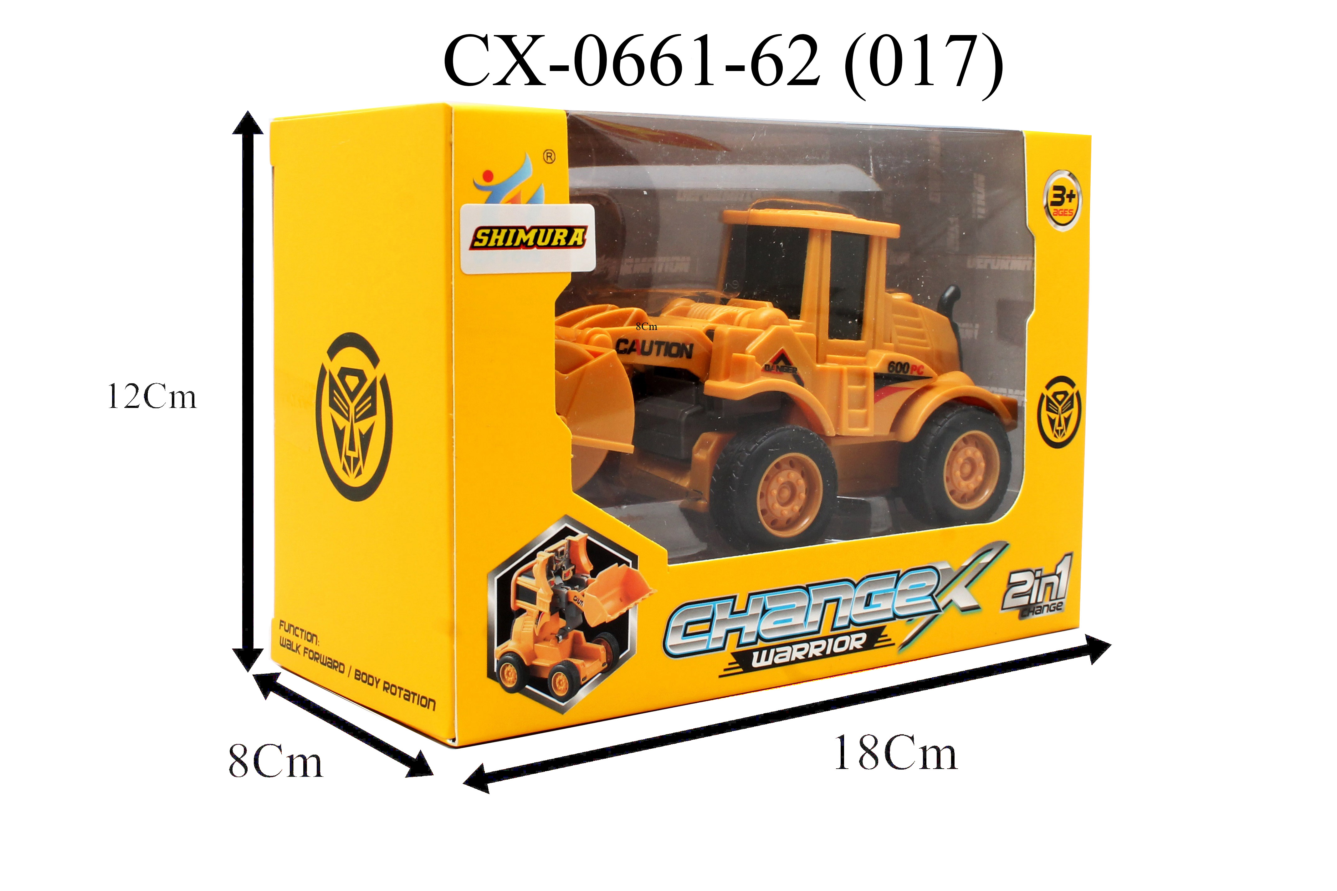 ^Truk Kontruksi 2pcs Changex Warrior Box Wind @120