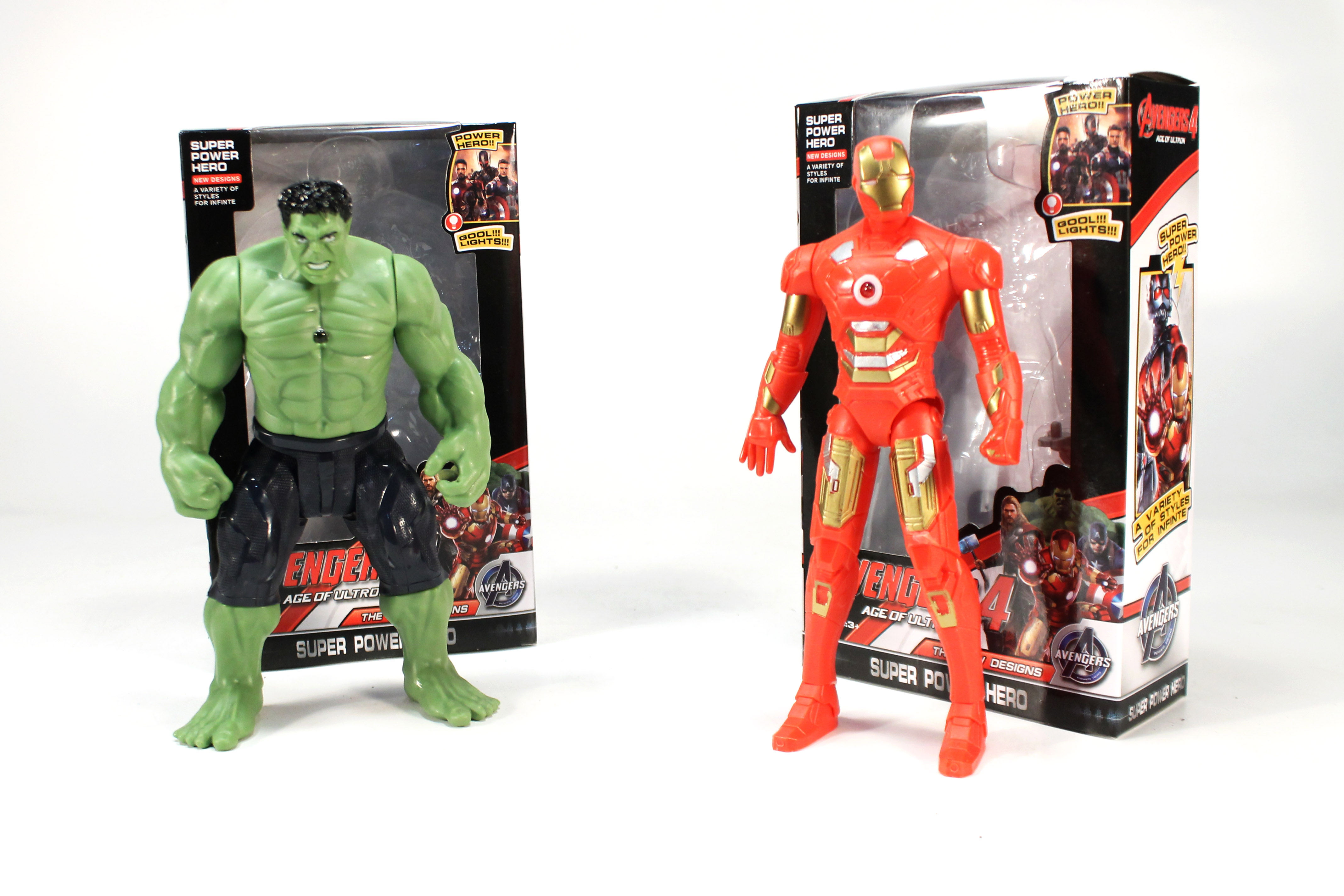 ^B/O Avangers Sedang 4 Age Of Ultron 4karakter Box Window @252