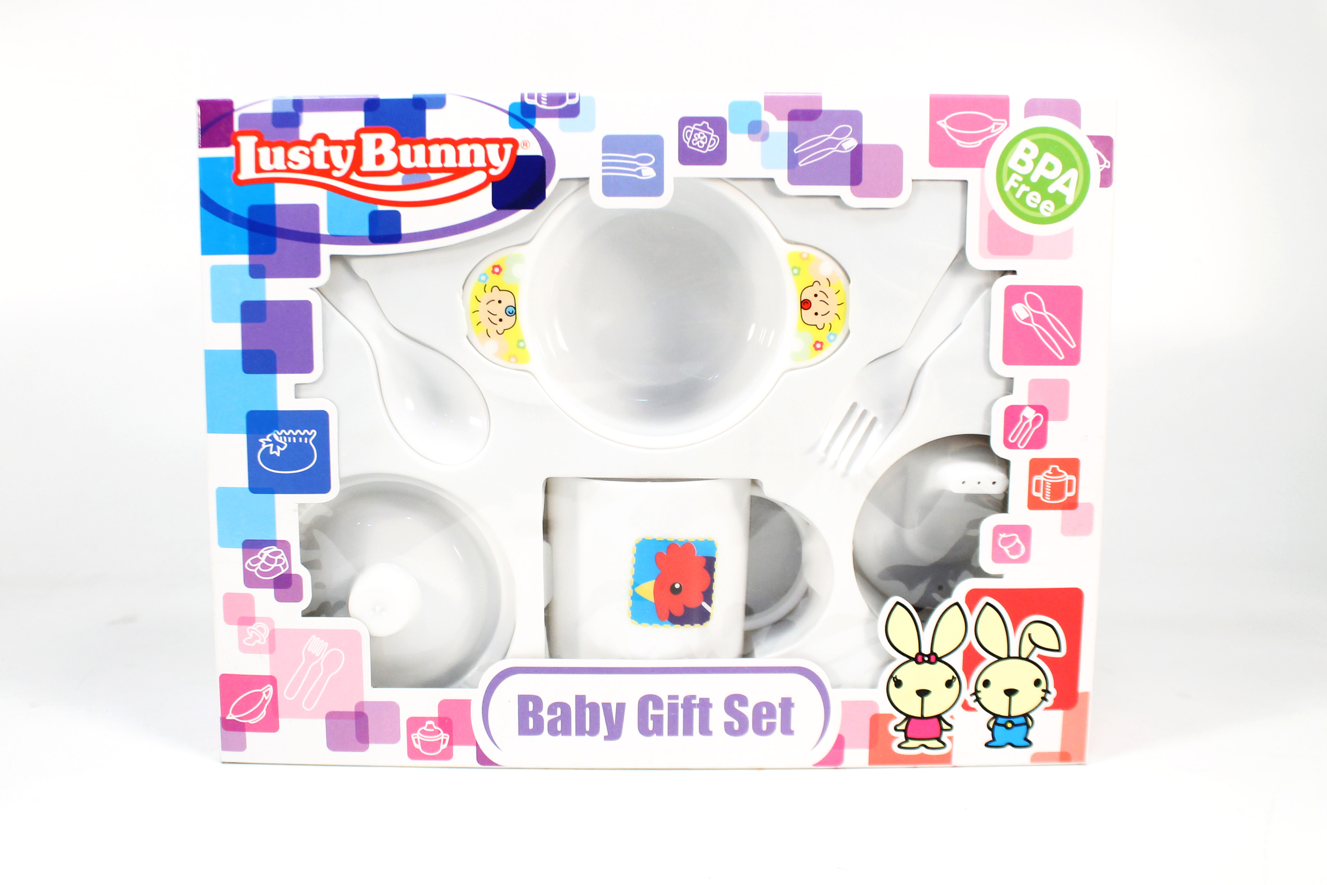 Feeding Set 6pcs Lusty Bunny Box Wind @12