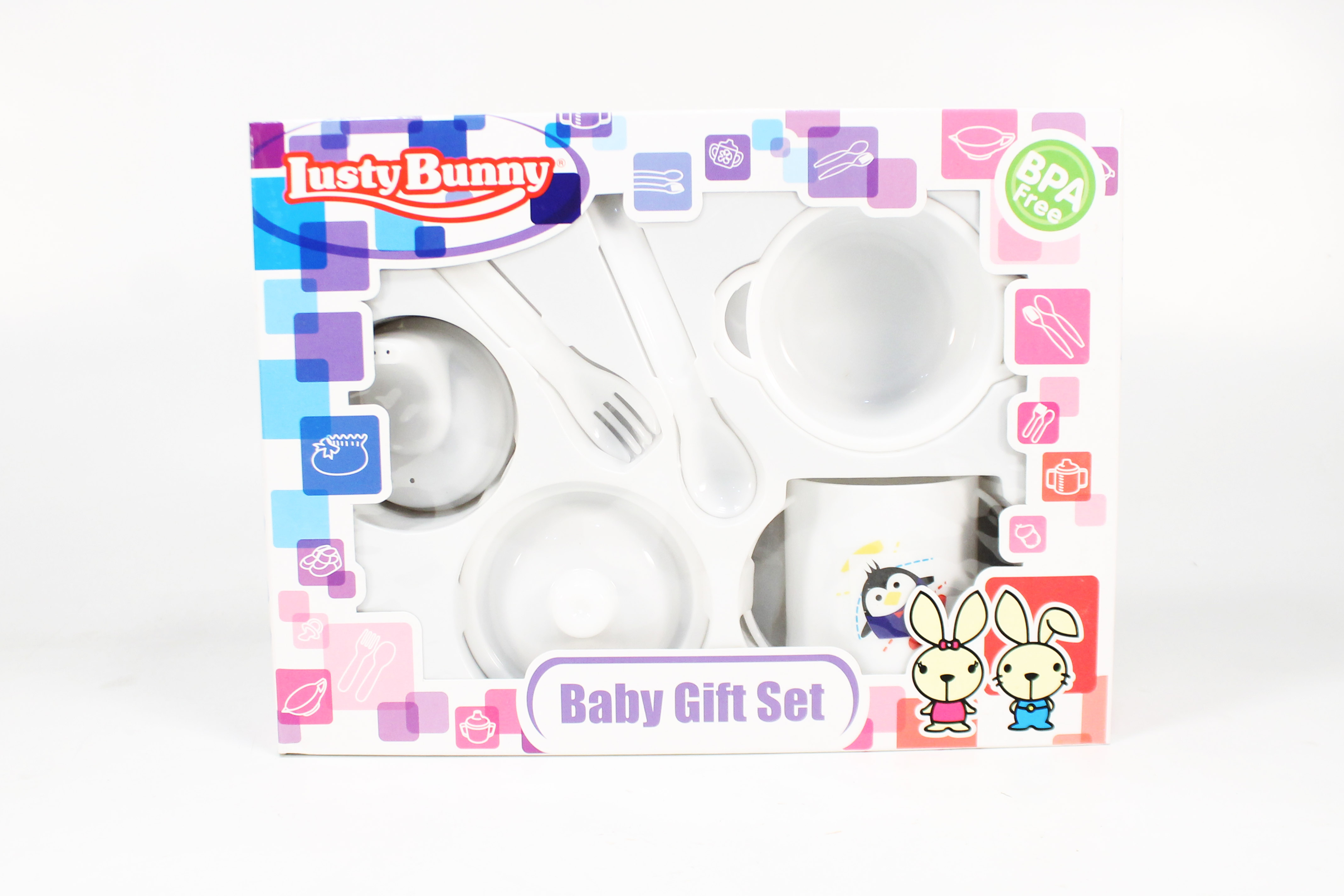 Feeding Set 6pcs Lusty Bunny Box Wind @12