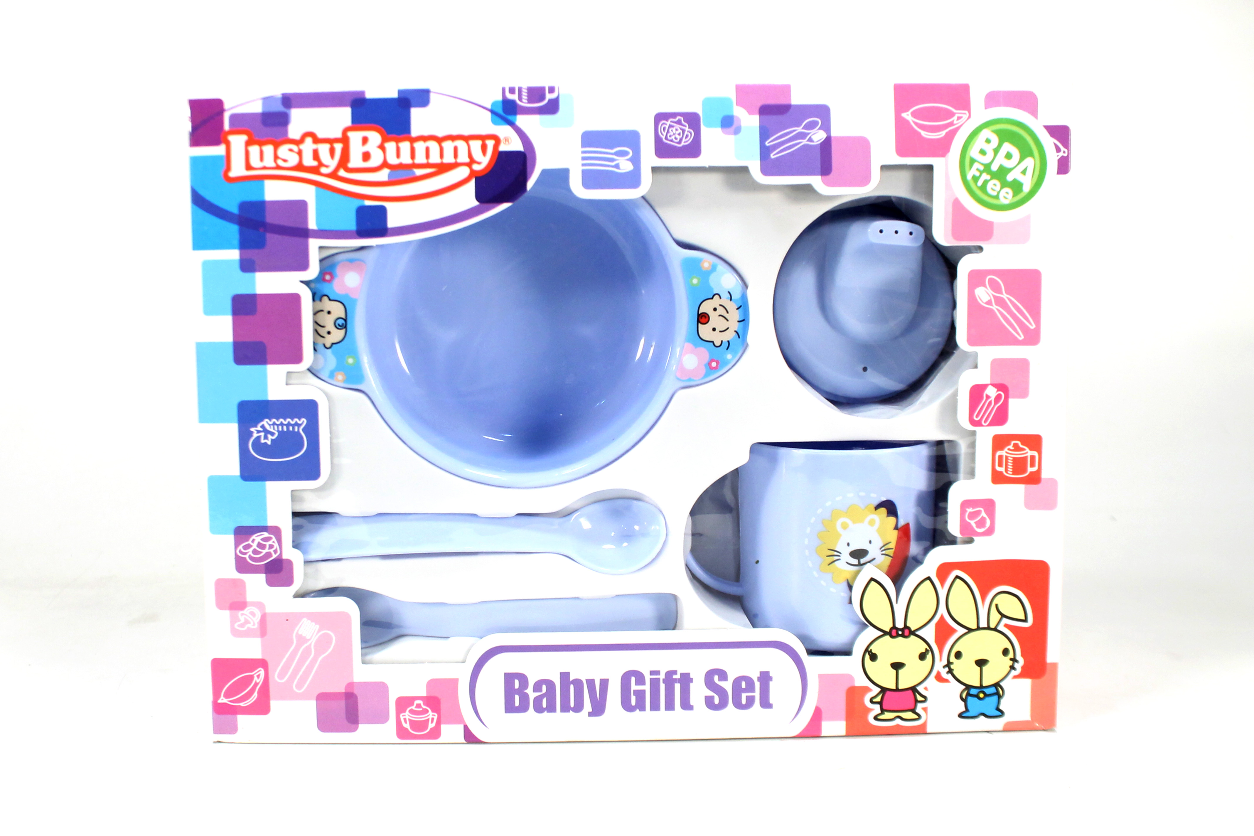 Feeding Set 5pcs Lusty Bunny Box Wind @12
