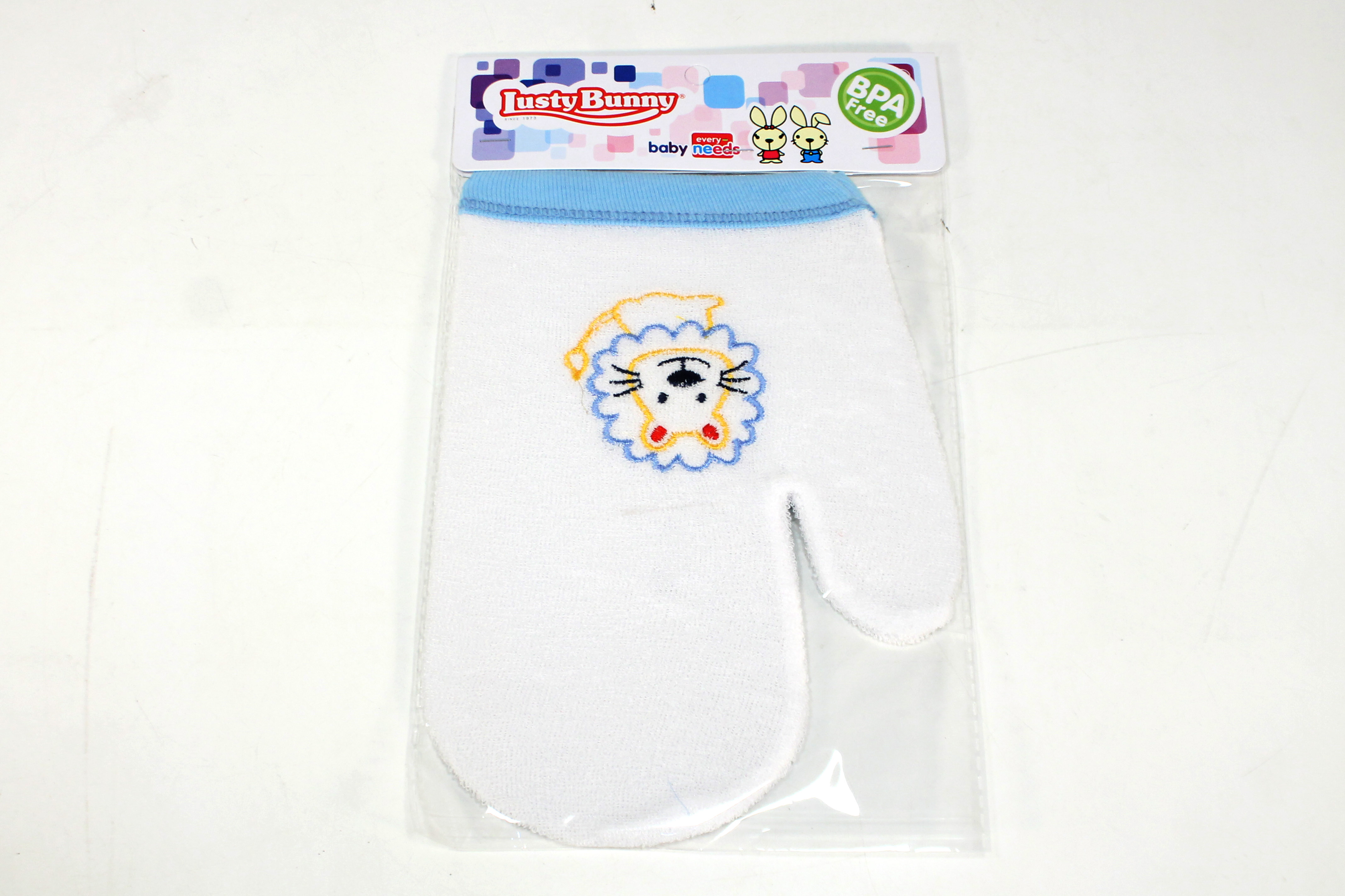 Washlap Tangan Putih Singa Lusty Bunny Ktg @24