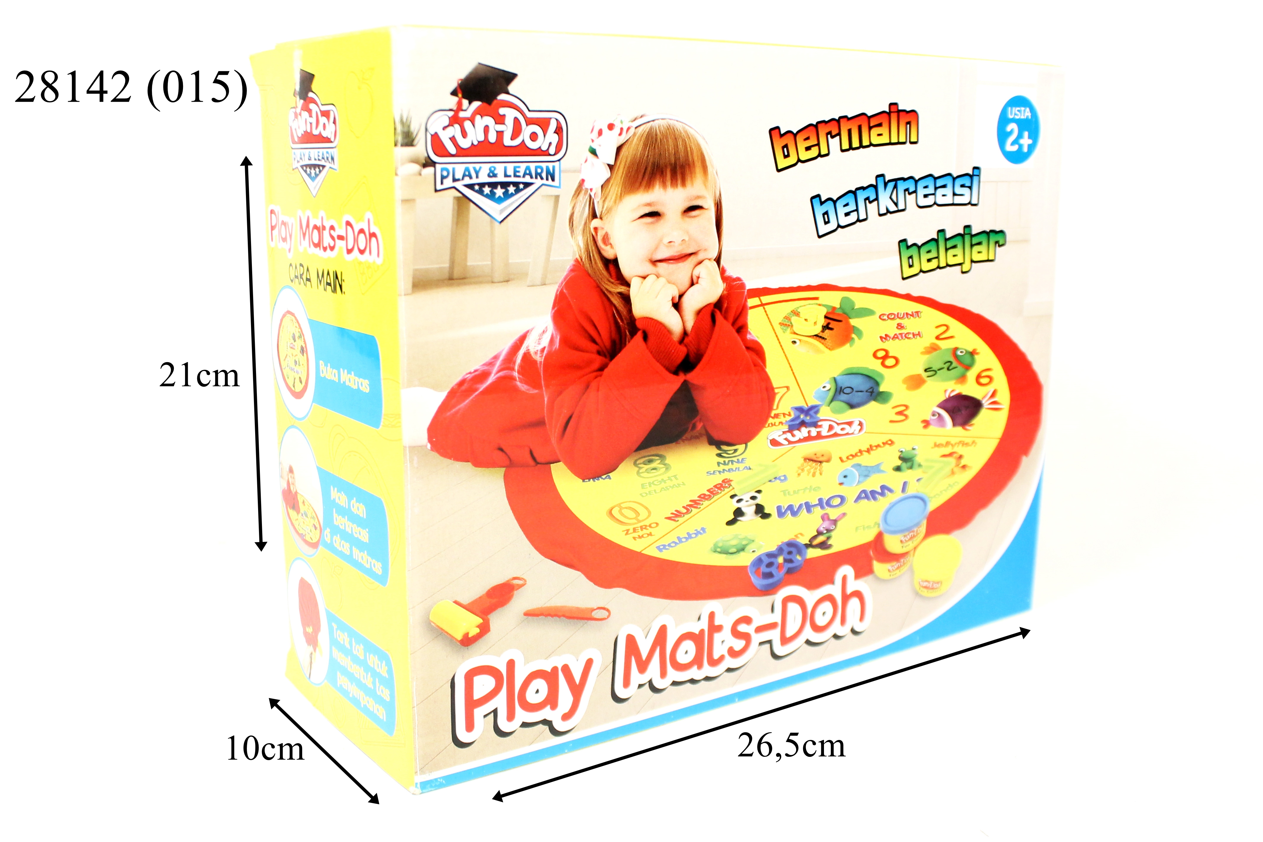 ^Fd Play Mats Doh Box @24