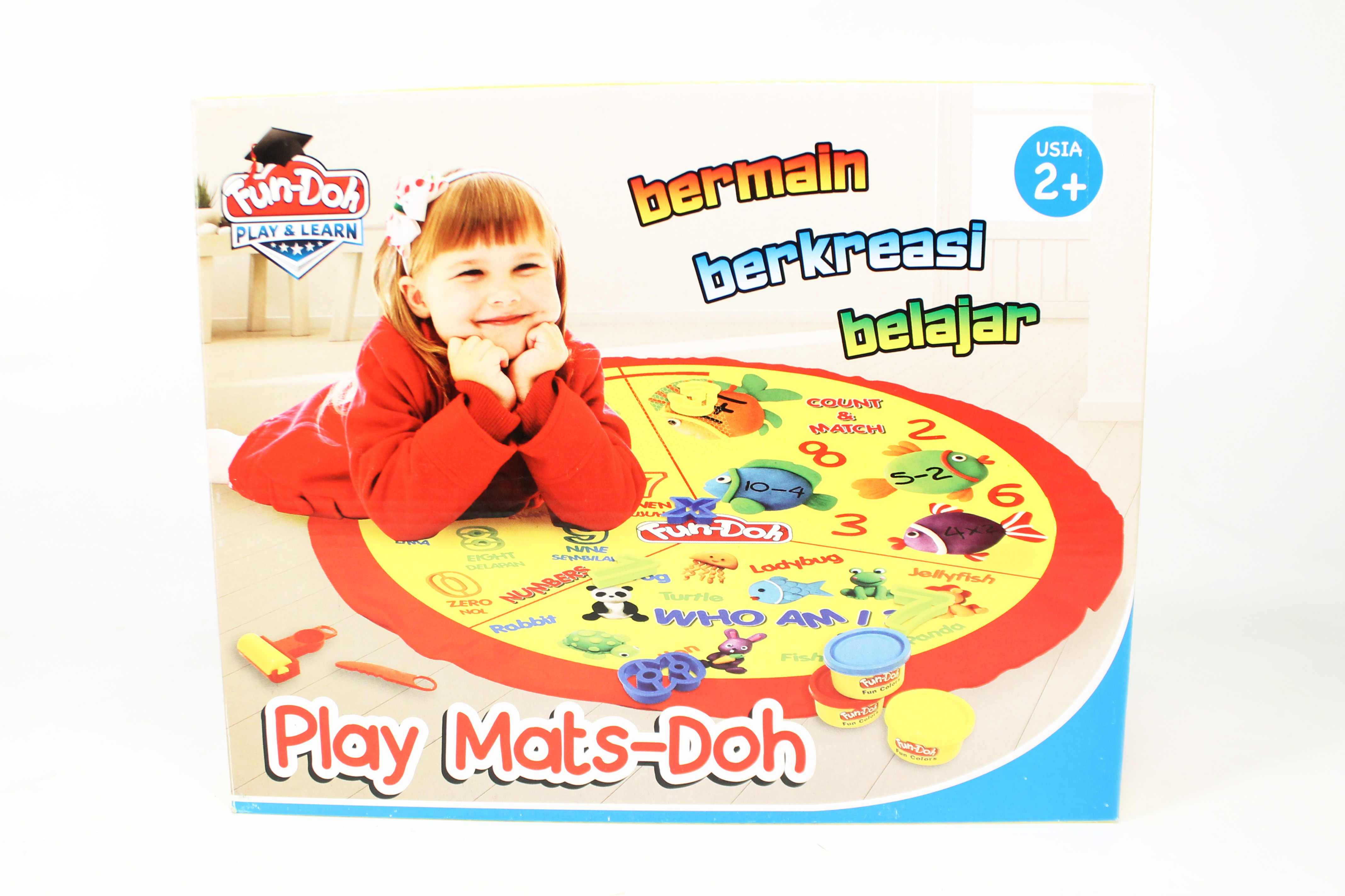 ^Fd Play Mats Doh Box @24