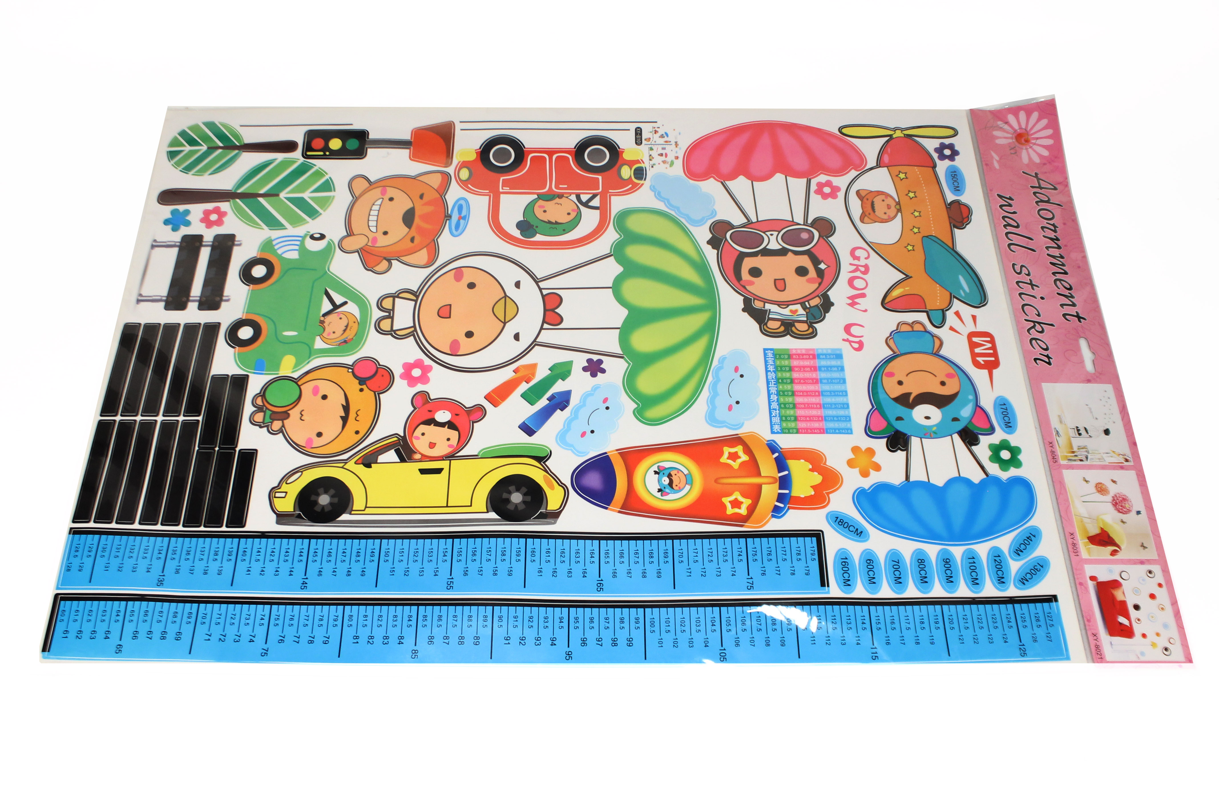 ^Sticker Transparan Motif Campur Uk.50x70 Ktg @300
