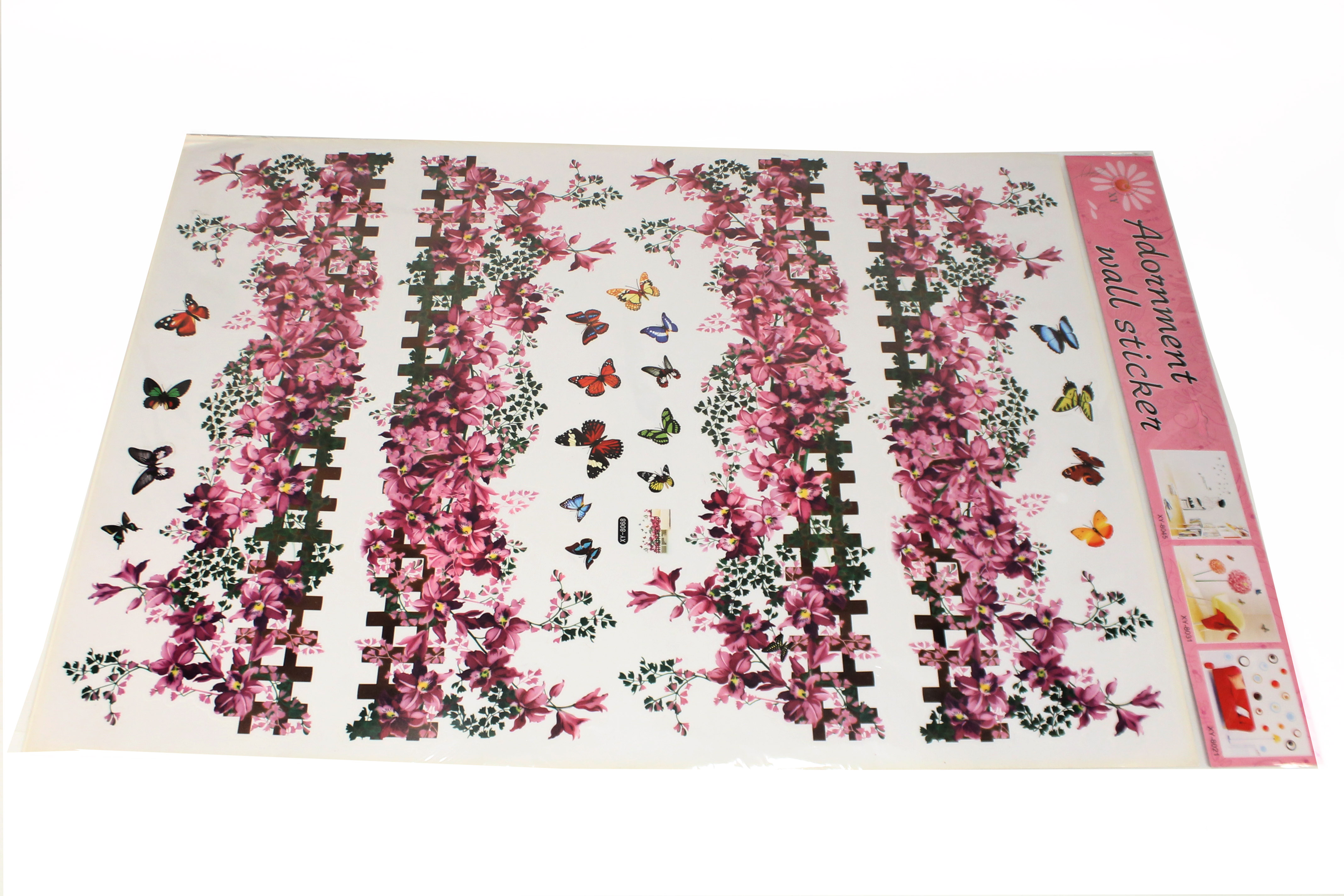 ^Sticker Transparan Motif Campur Uk.50x70 Ktg @300
