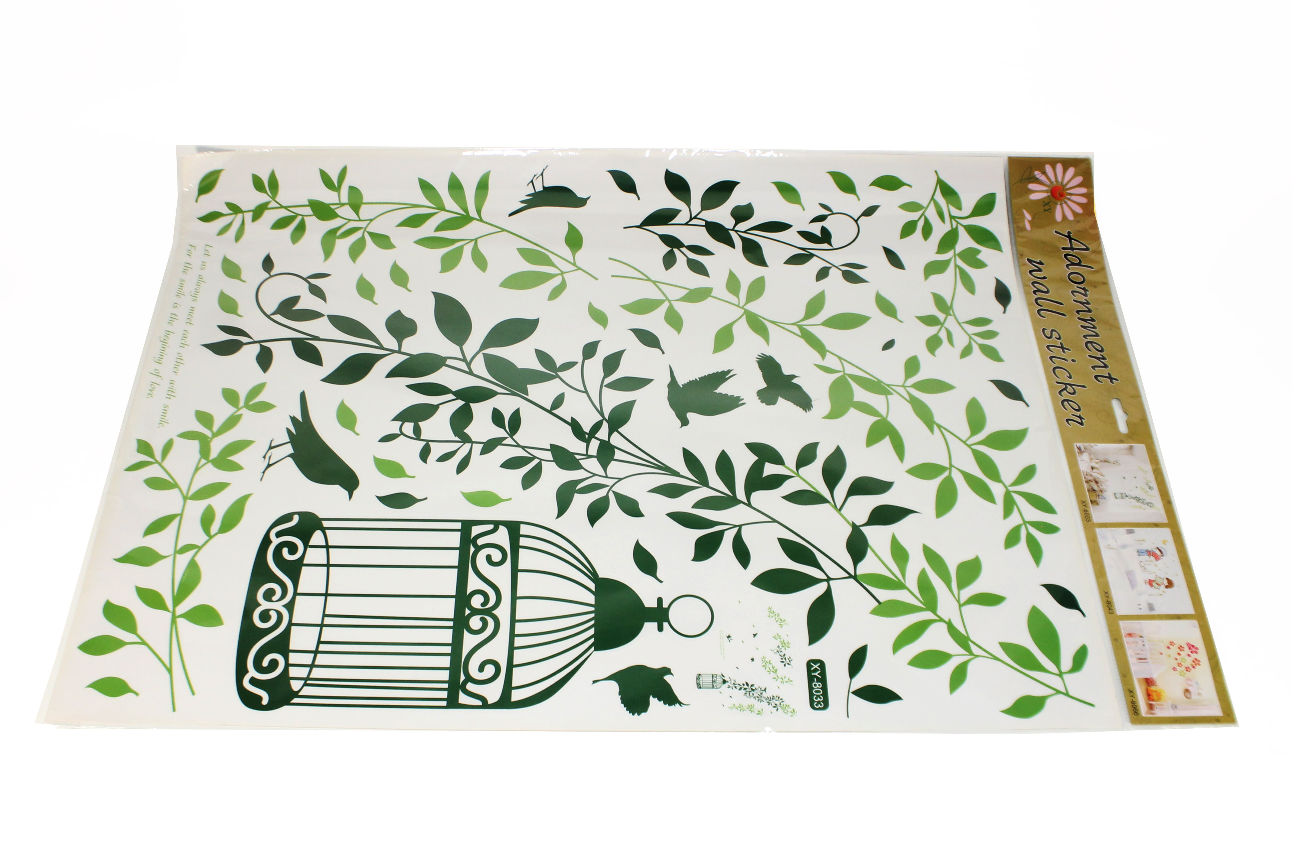 ^Sticker Transparan Motif Campur Uk.50x70 Ktg @300
