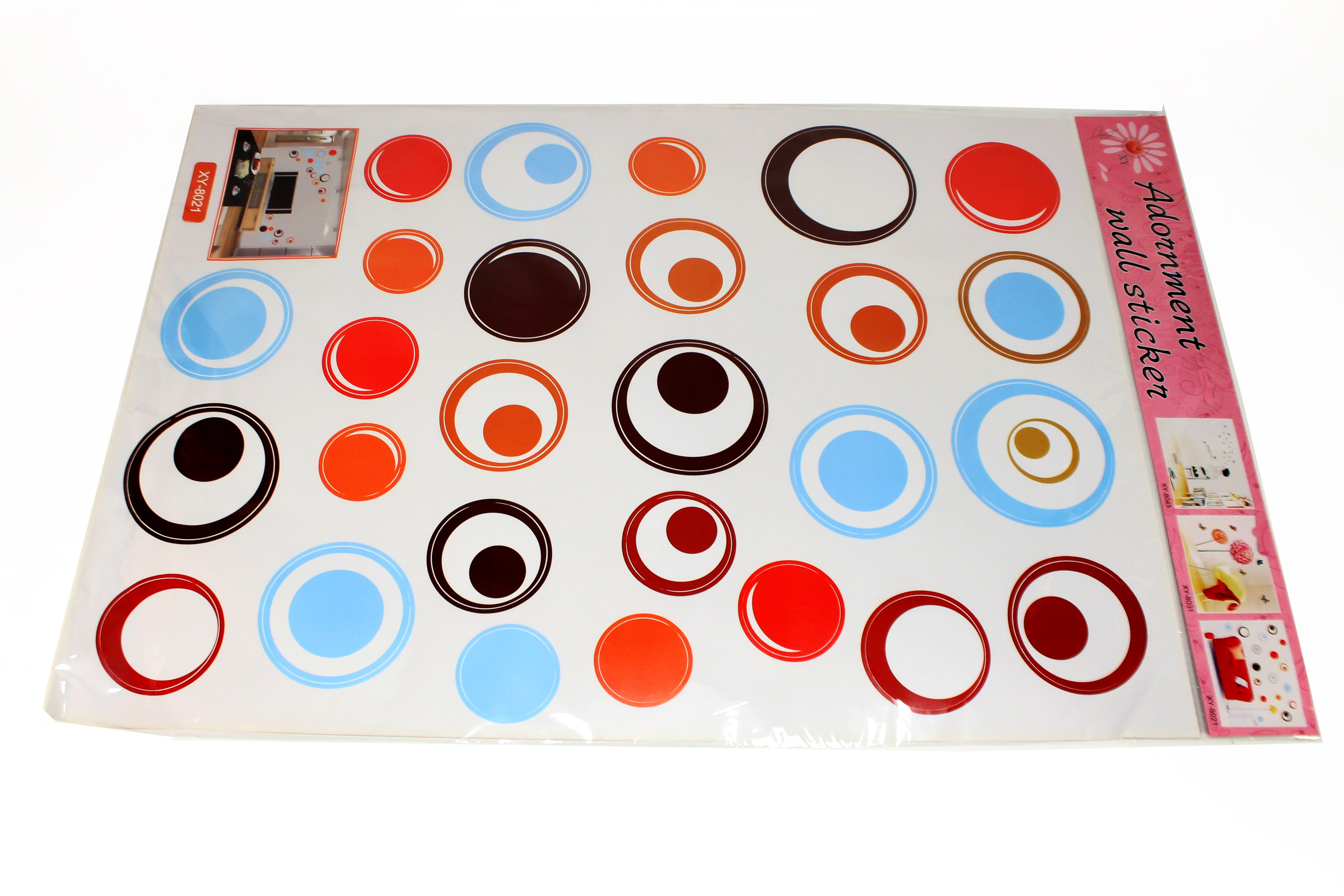 ^Sticker Transparan Motif Campur Uk.50x70 Ktg @300
