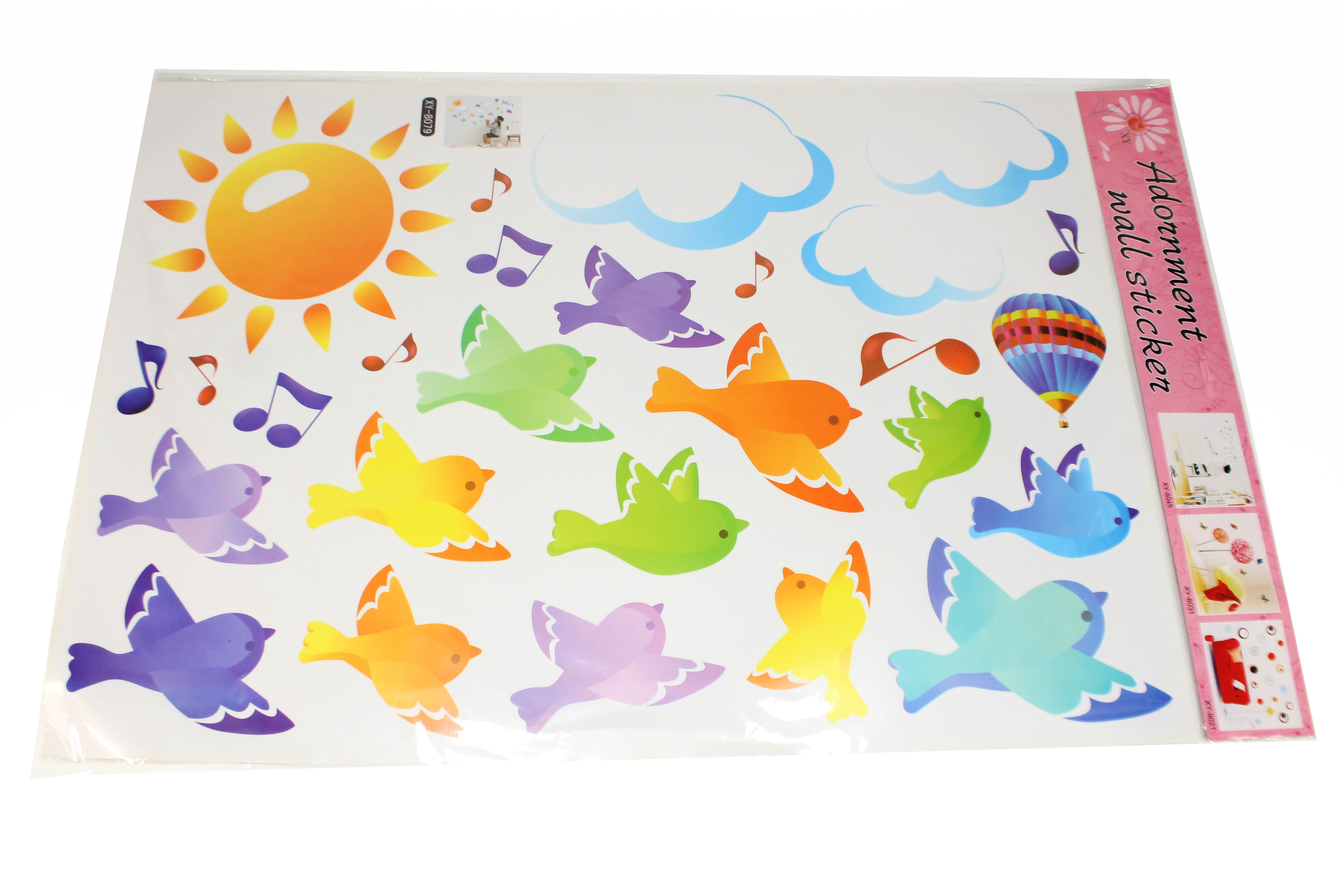 ^Sticker Transparan Motif Campur Uk.50x70 Ktg @300
