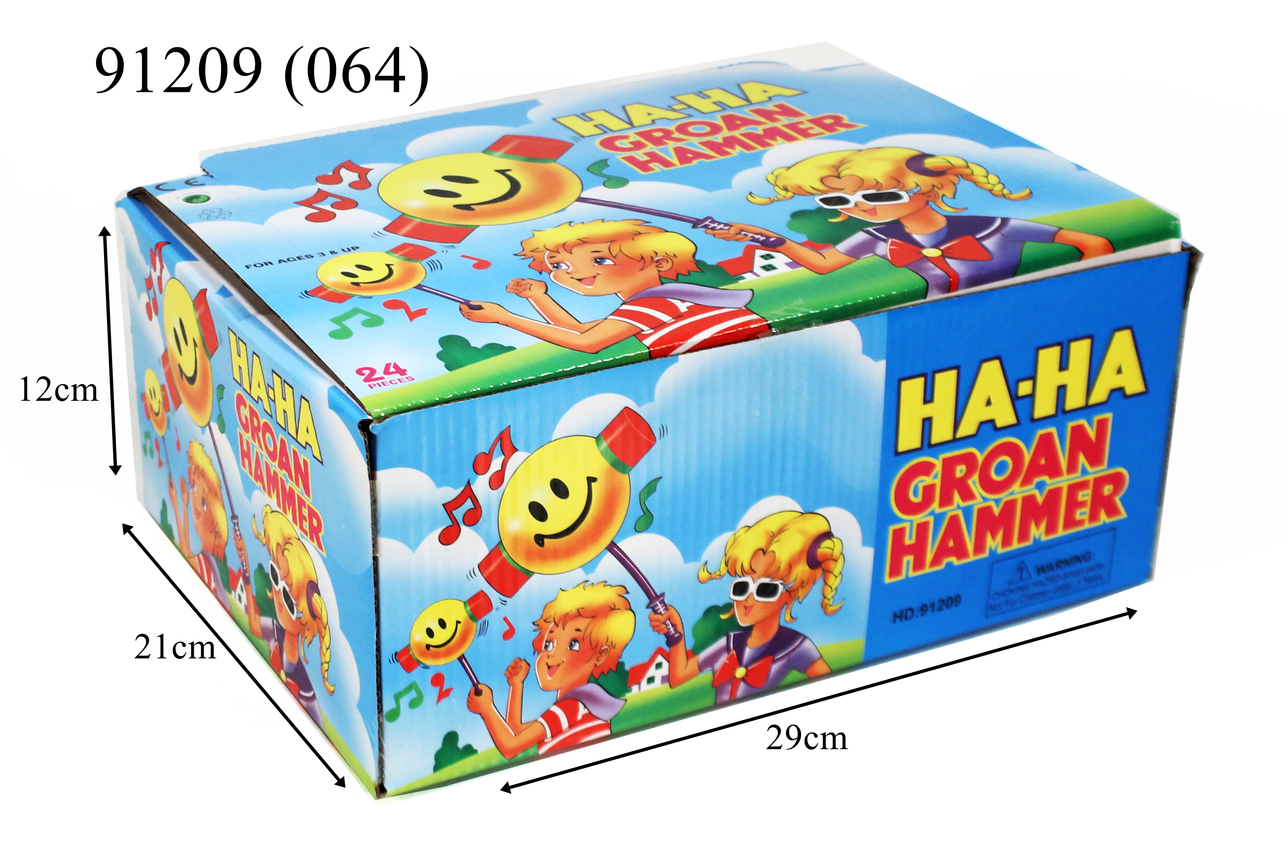^Palu Smile Bunyi HAHA Groan Hammer 1box 24pcs @576