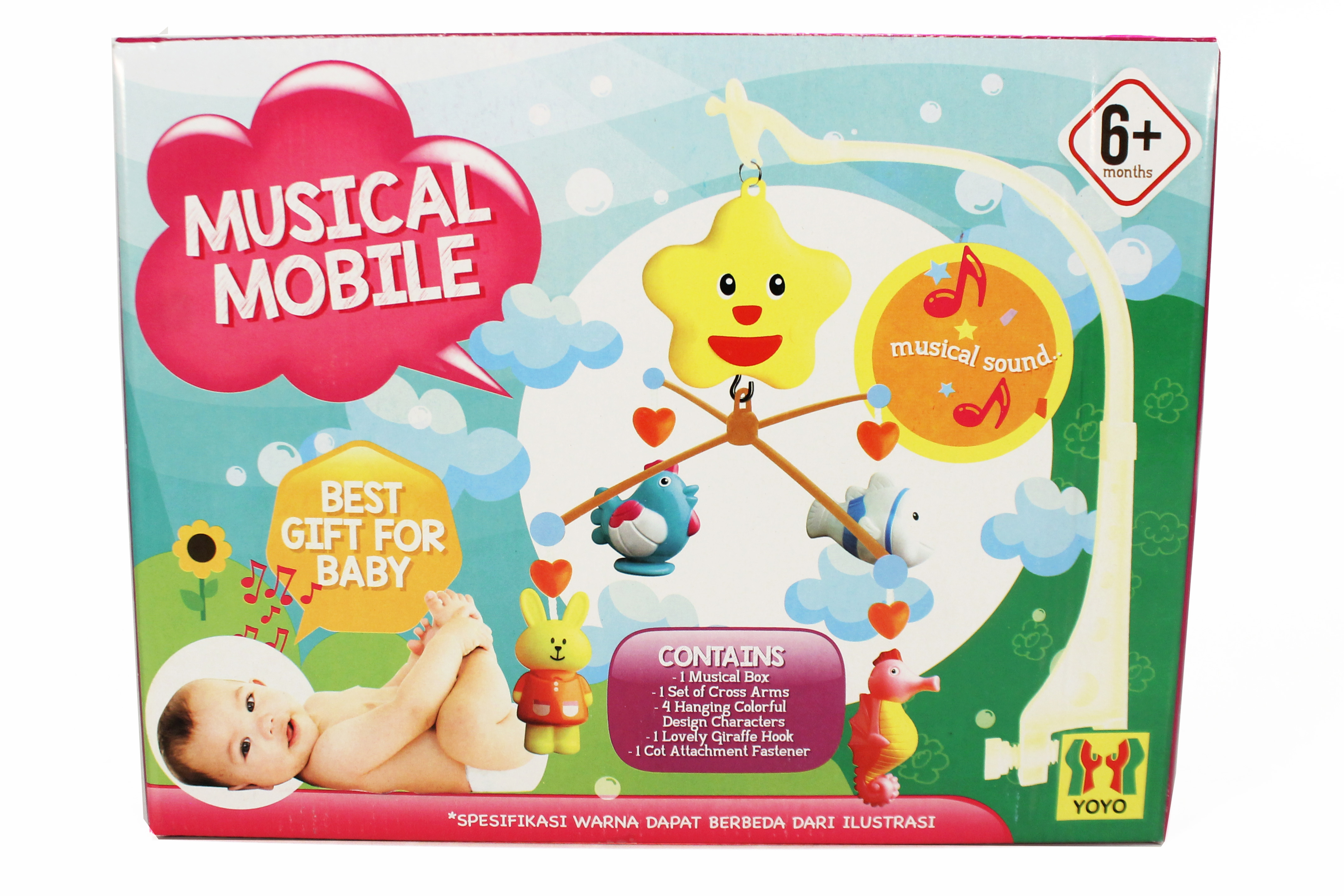 ^Merry Go Musical Mobile MM001 A-E Box @60 