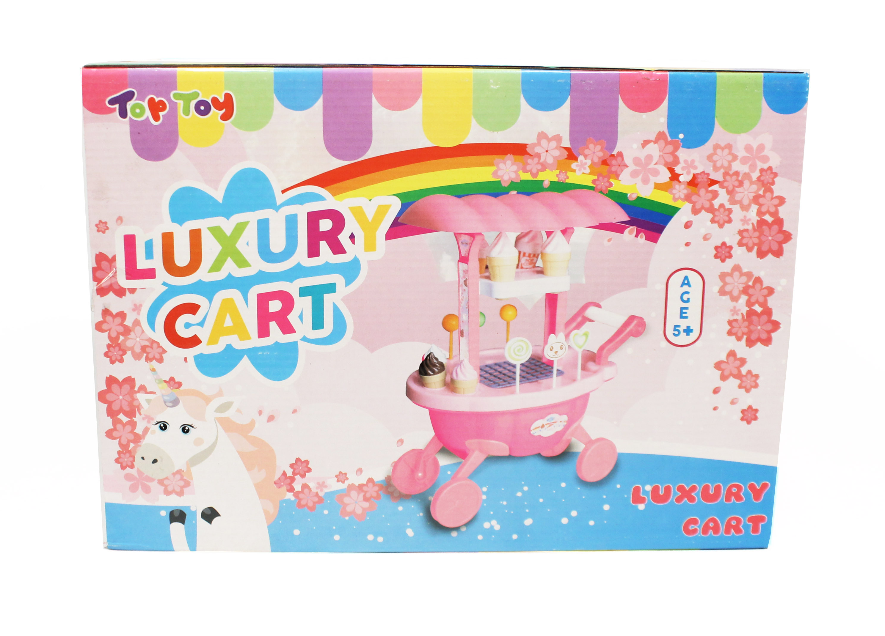 ^Trolly Candy Ice Cream Mini Luxury Cart Box @12