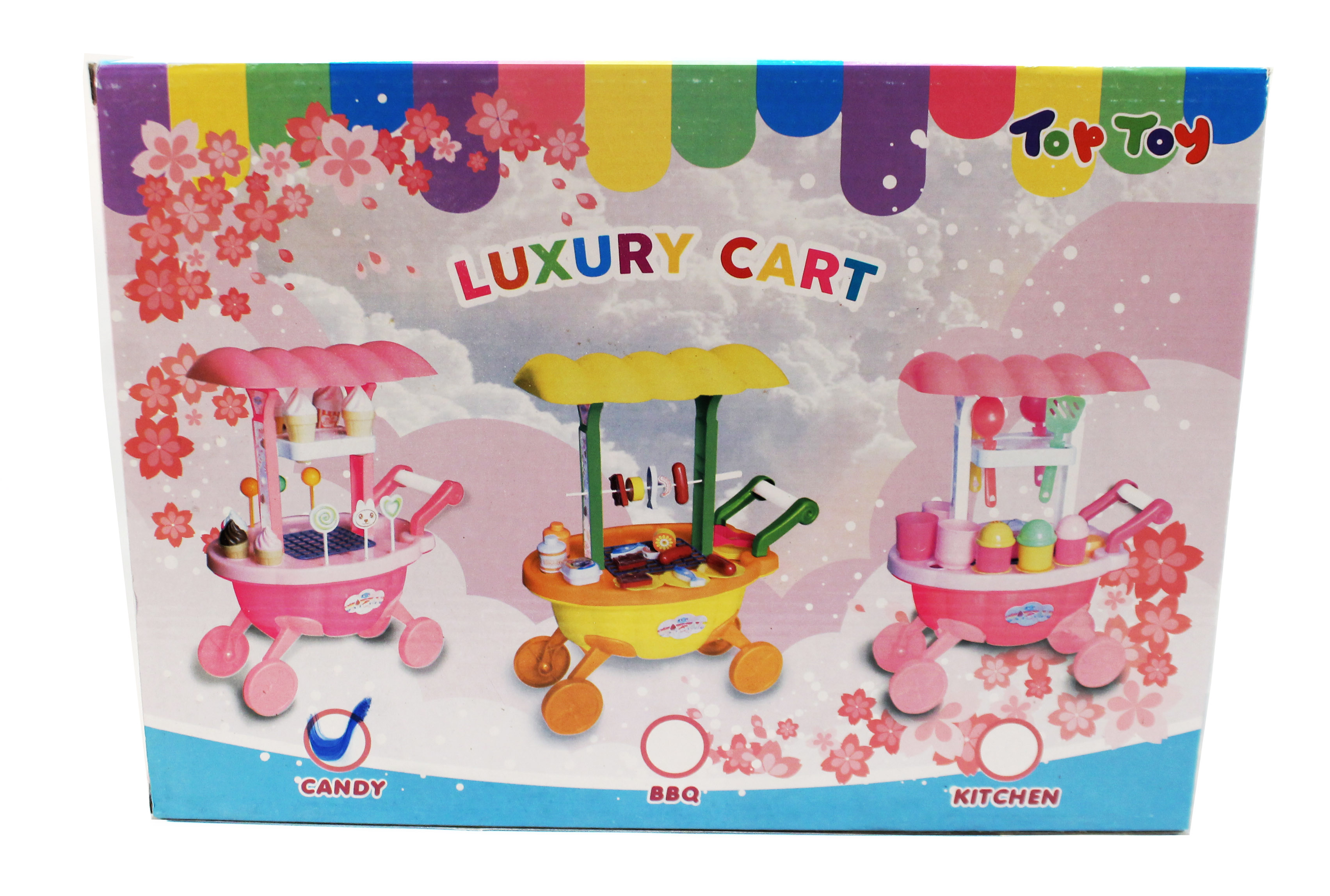 ^Trolly Candy Ice Cream Mini Luxury Cart Box @12
