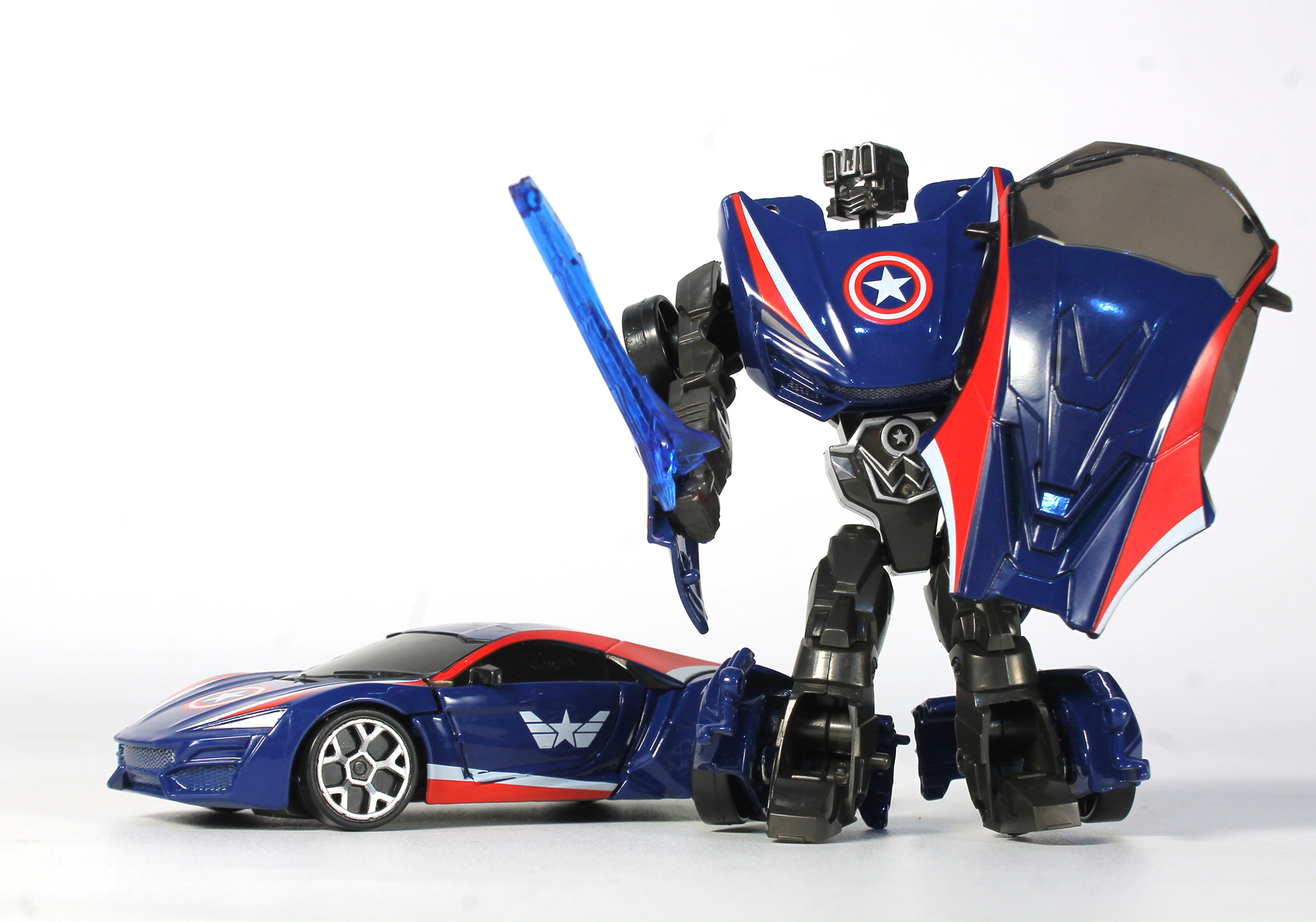 #D/c Mobil Transformer Avengers Battle Fot Earth 6karakter @197