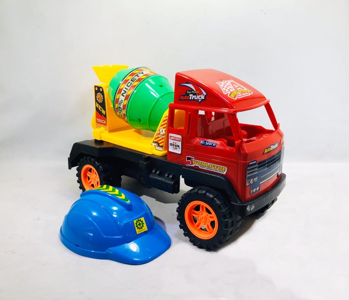 Truk Molen Worldtop Roda Hitam + Topi Ktg @12