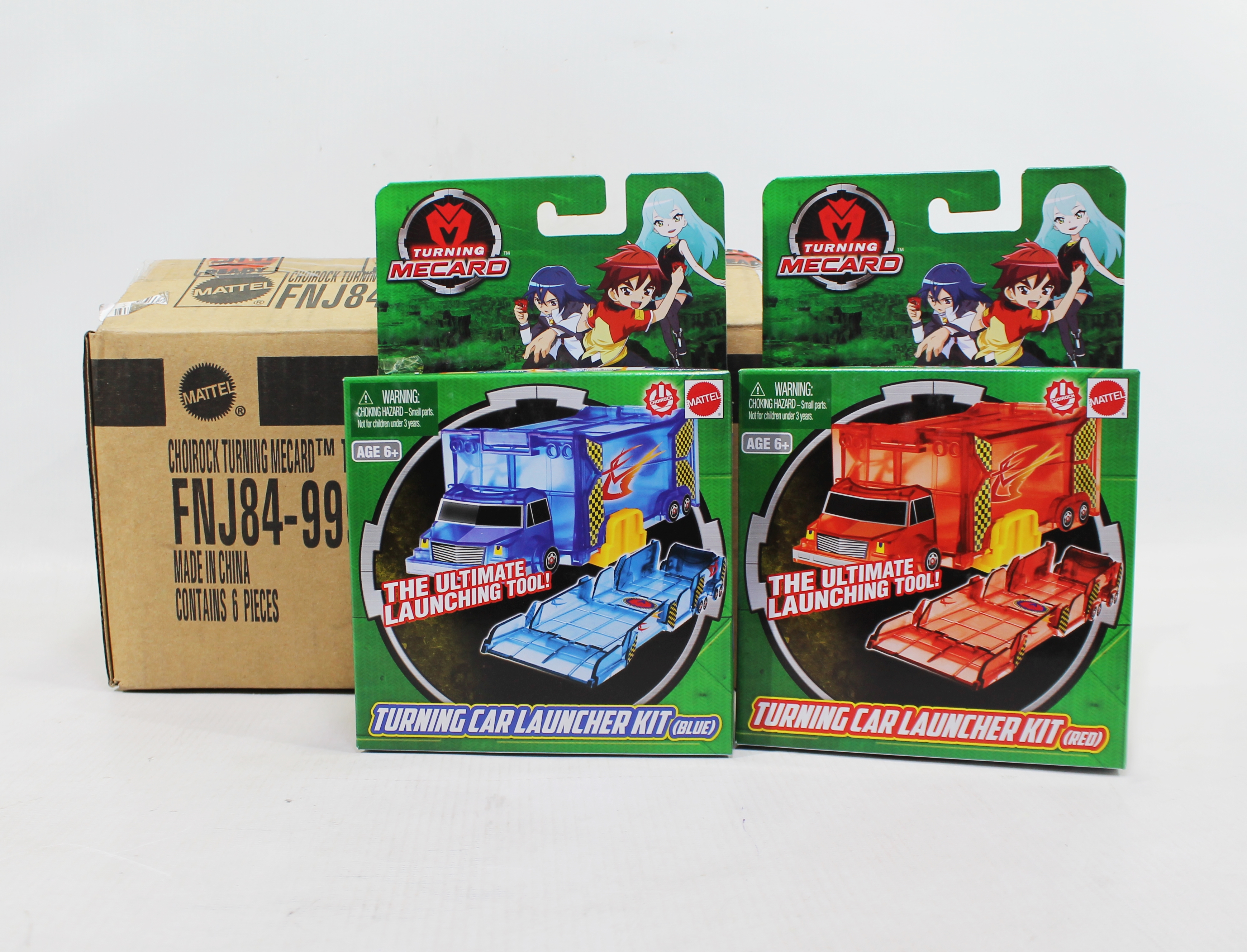 #Mobil Turning Mecard Launcher (Red) Box @6