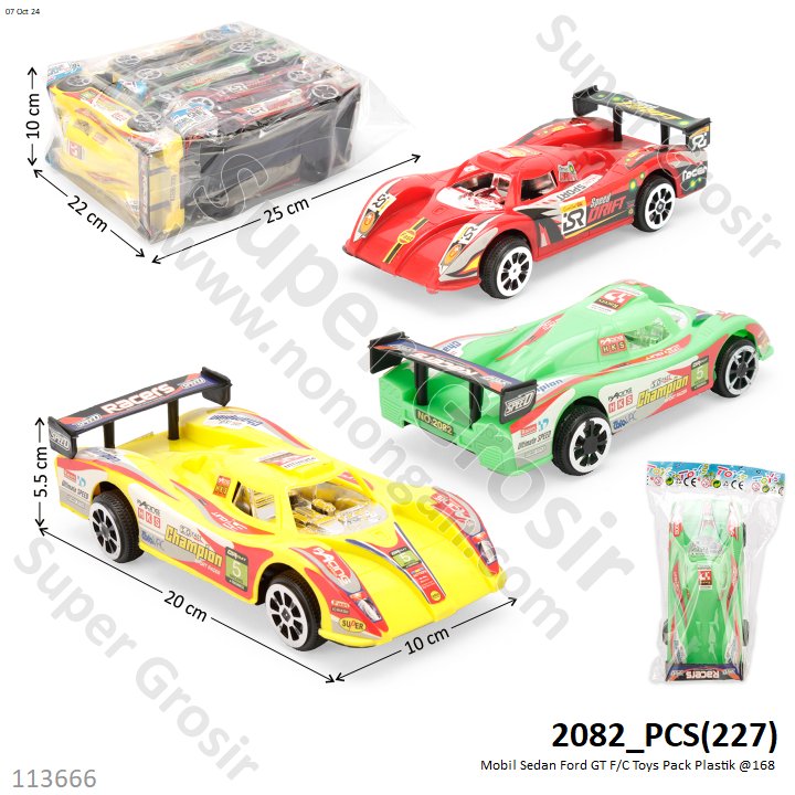 Mobil Balap Ford GT F/C Toys 1 Pack 6 Pcs Ktg @168