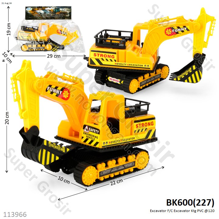 Excavator F/C Excavator Ktg PVC @120
