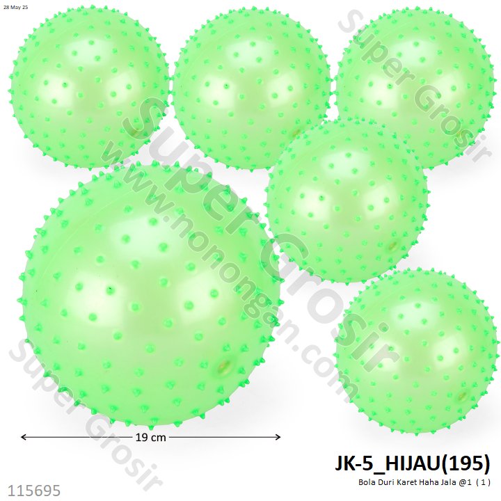 Bola Duri Karet Haha Jala @420