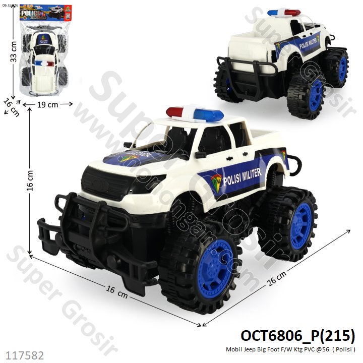 Mobil Jeep Big Foot F/W Ktg PVC @56