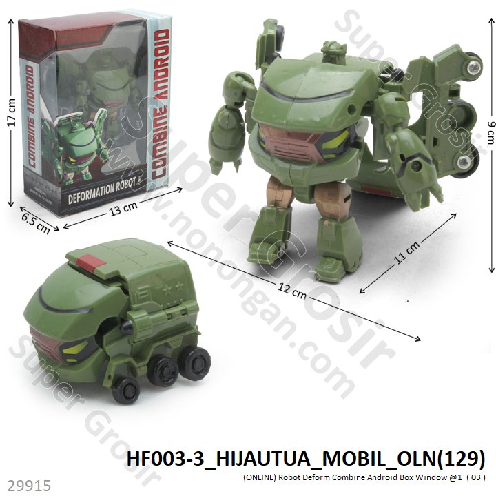 (ONLINE) Robot Deform Combine Android Box Window @1