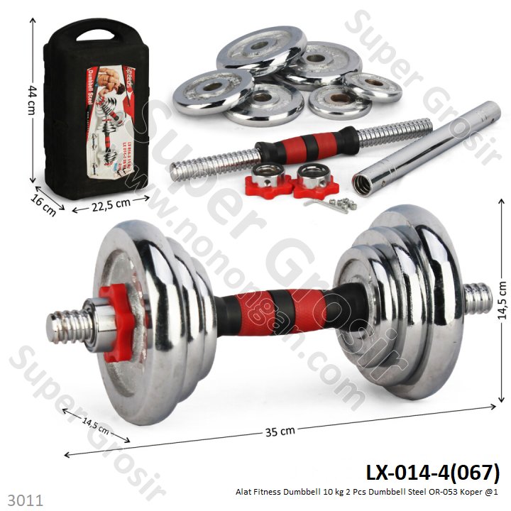 Dumbbell Set 20 Kg OR-053 Koper @1