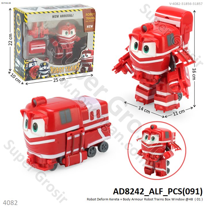 Robot Deform Robot Trains + Acc Box Window @48