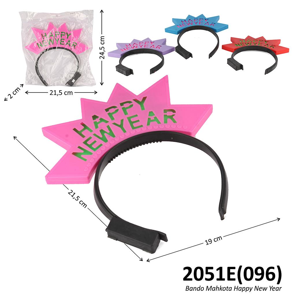 Bando Anak Mahkota Happy New Year Lampu Ktg Opp @480