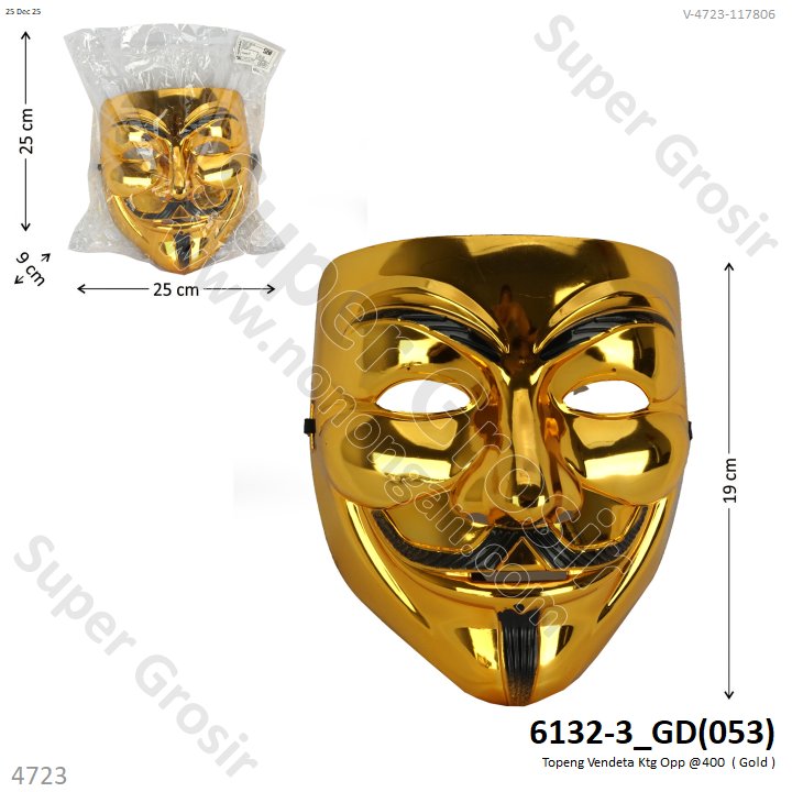 Topeng Vendeta Ktg Opp @400