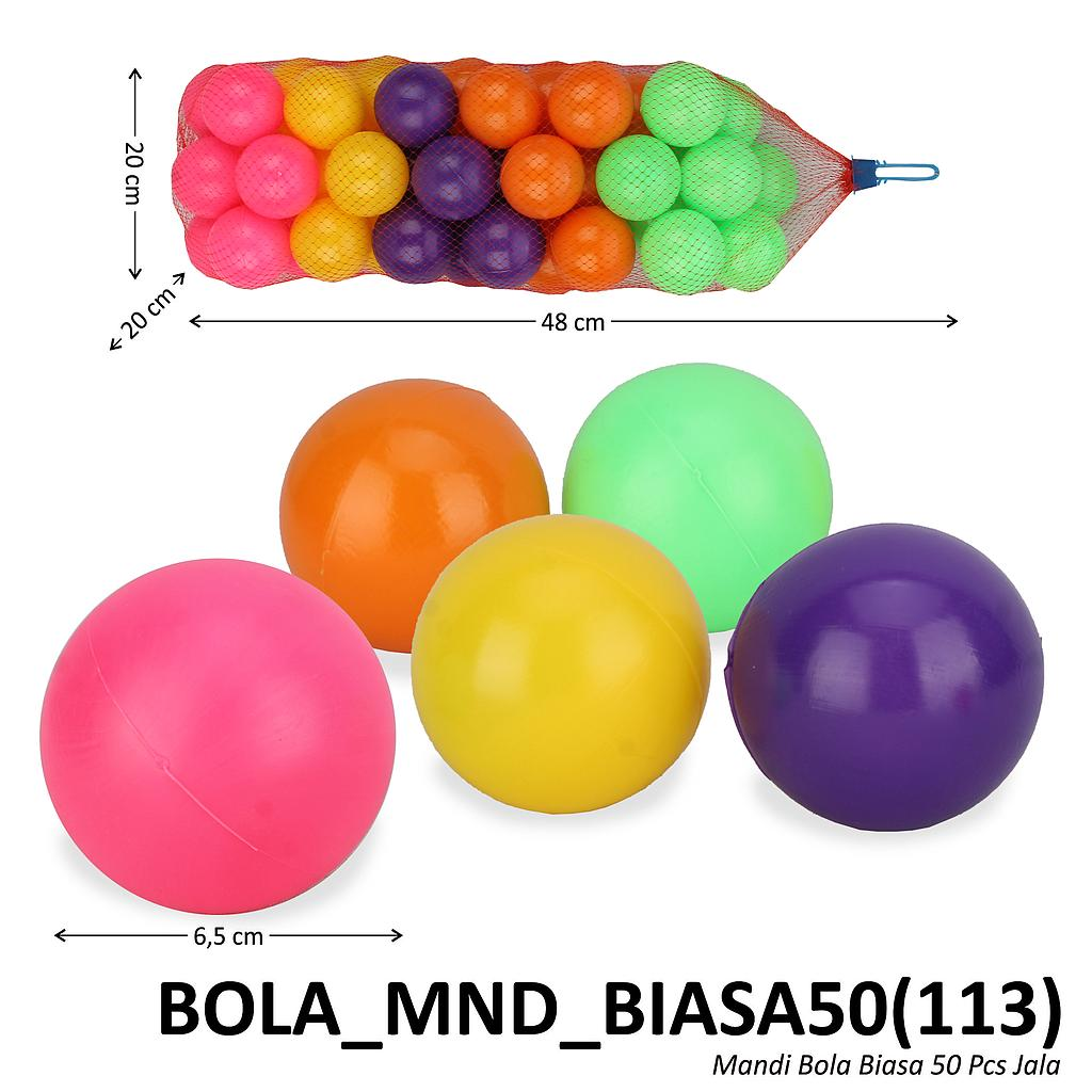 Mandi Bola  50 Pcs Jala @54