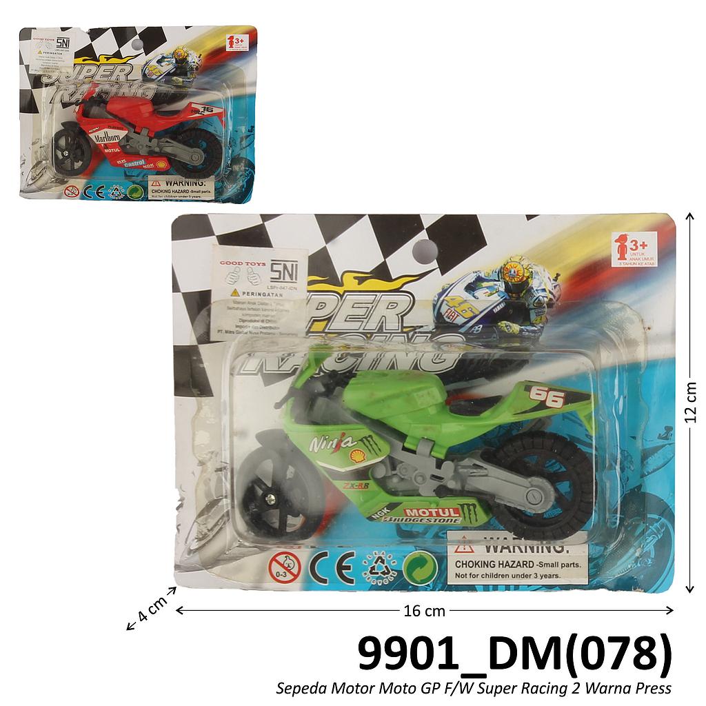 Sepeda Motor Moto GP F/W Super Racing 2 Warna Press @480
