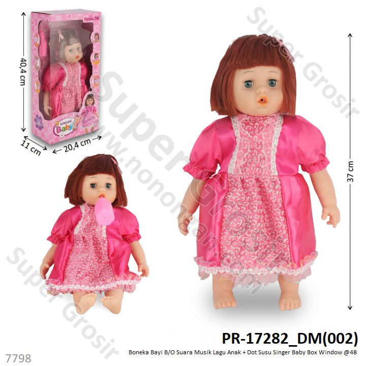Boneka Anak + Dot Susu Singer Baby Box Window @48