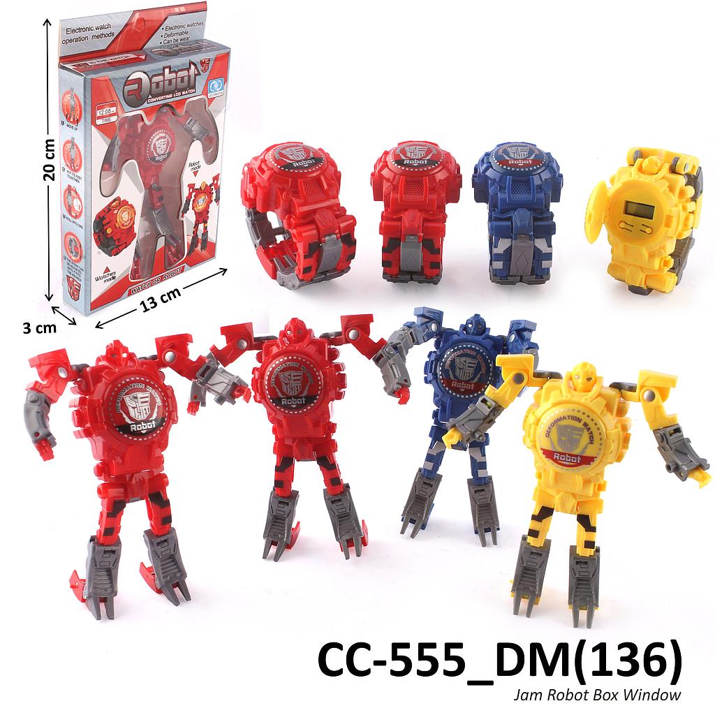 Jam Tangan Robot Deform Box Window @250