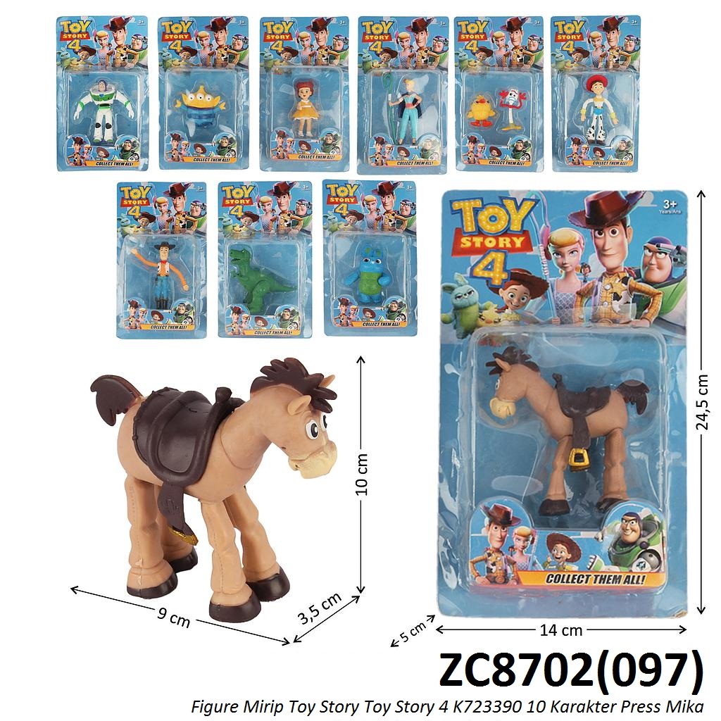 Figure Karakter Toy Story 4 K723390 Press Mika @480