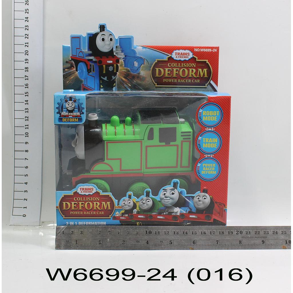 Kereta Thomas B/O Jalan Deform Collision Box Window @72