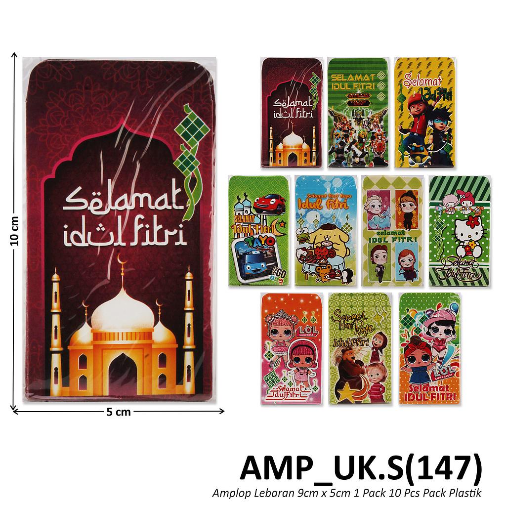 Amplop Lebaran 10 Pcs 9cm x 5cm 1 Ball 100 Pack Pack Plastik @3600 