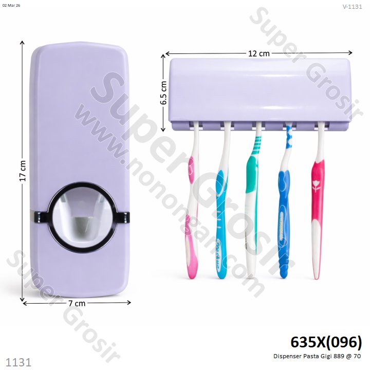 Dispenser Pasta Gigi 889 @ 70