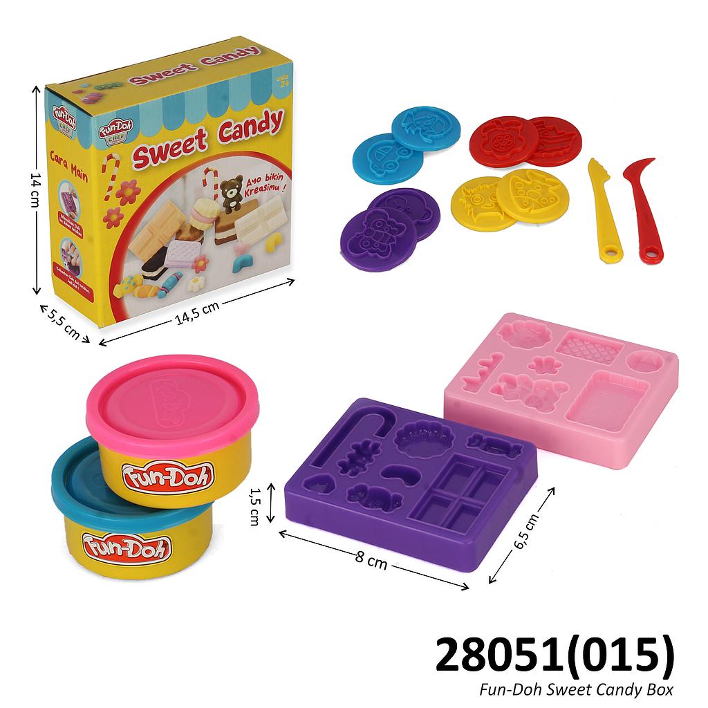 Fun-Doh Sweet Candy Box @100