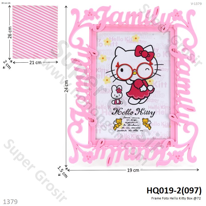 Frame Foto Hello Kitty Box @72