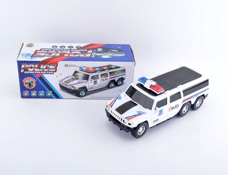 Mobil Hummer Polisi B/O Super Police Car @72