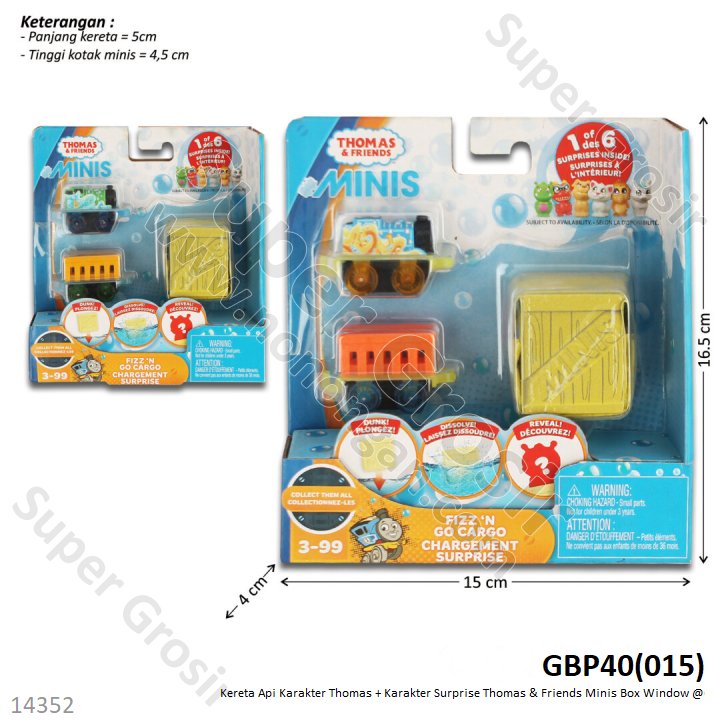 Kereta Thomas Minis Set Box Mika @6