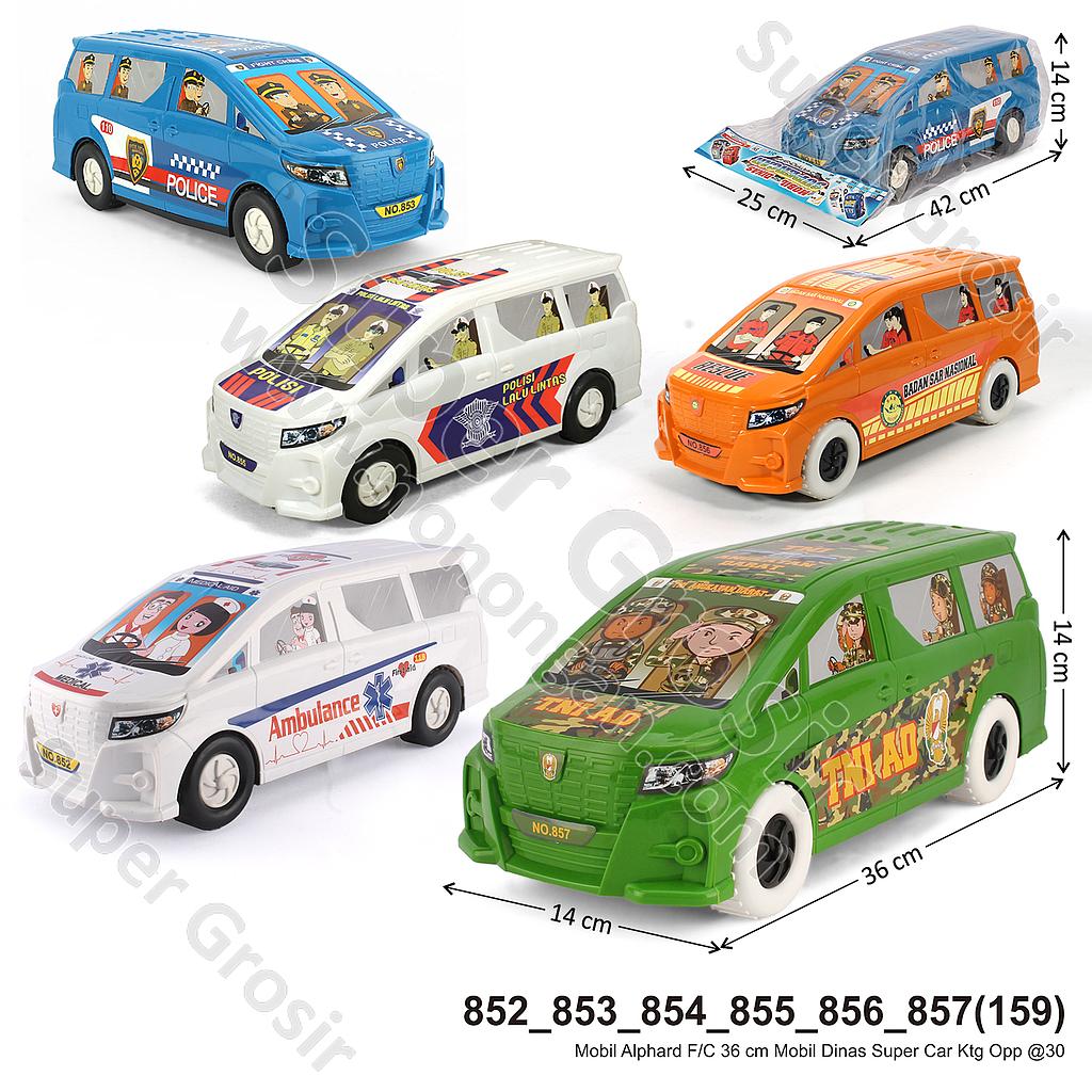 Mobil Alphard 36 cm F/C Mobil Dinas Super Car Ktg Opp @30
