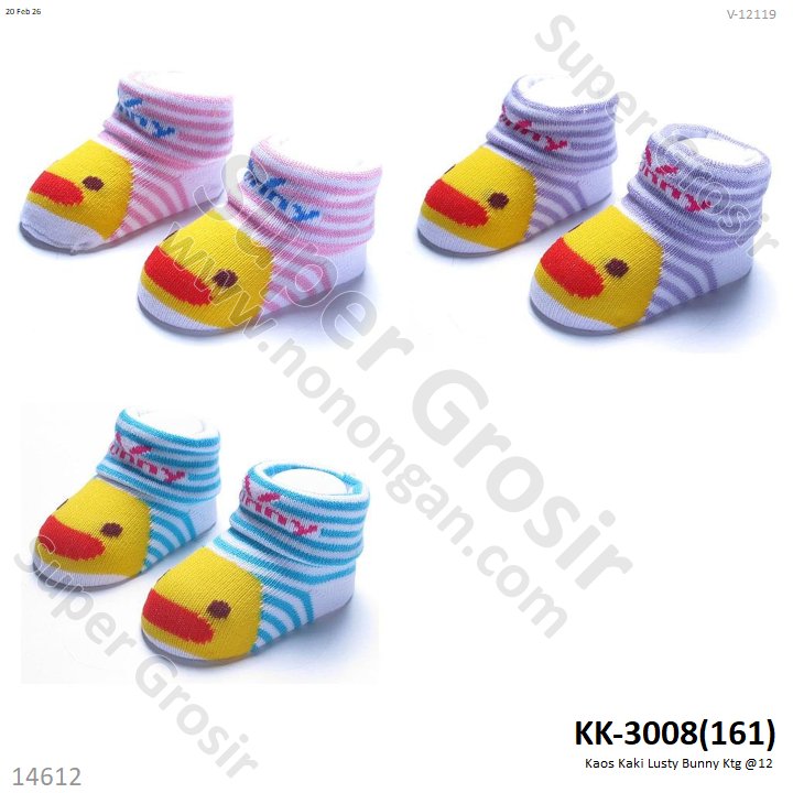 Kaos Kaki Lusty Bunny Ktg @12