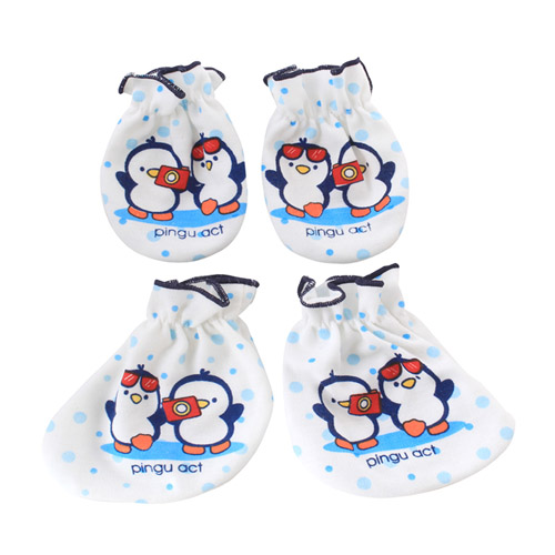 Sarung Tangan + Kaki Pinguin Lusty Bunny Ktg @12