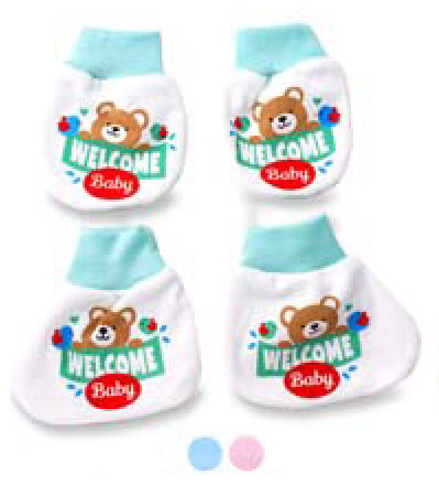 Sarung Tangan+Kaki Beruang Lusty Bunny Ktg @12