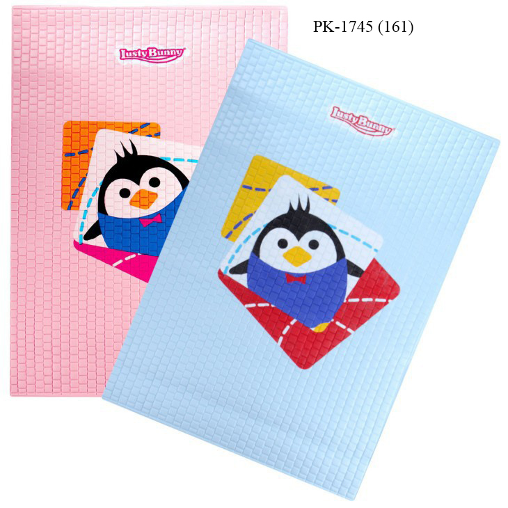 Perlak Warna Sablon Uk.55x80 Lusty Bunny Ktg @12