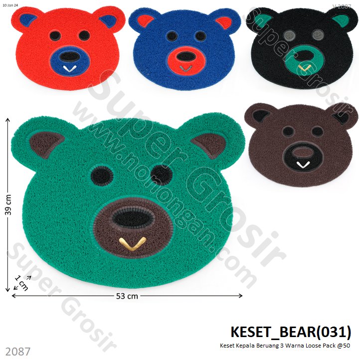 Keset Kepala Beruang @50