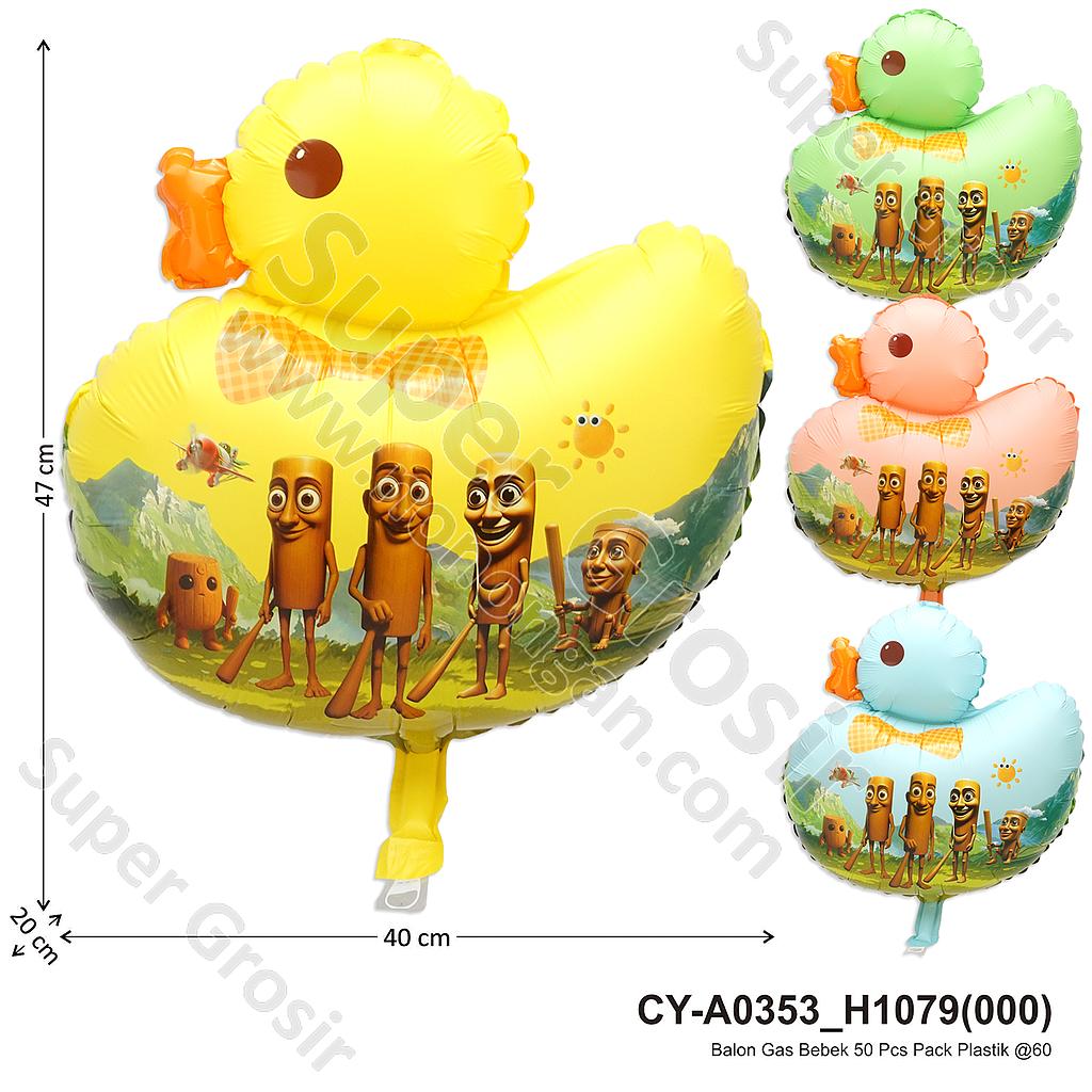 Balon Gas Bebek 50 Pcs Pack Plastik @60