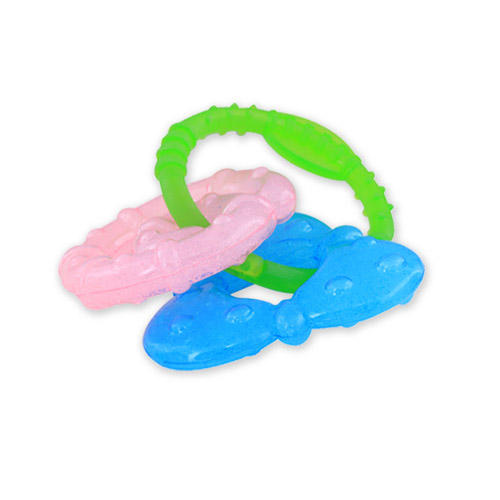 Gel Filled Teether With Ring - 0002